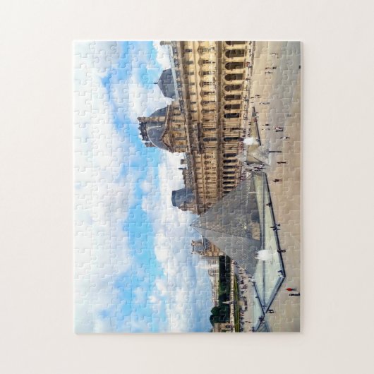 Louvre Paris. Puzzle (Vertikal)