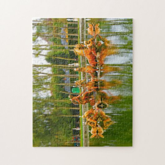 Louvre Paris. Puzzle (Vertikal)