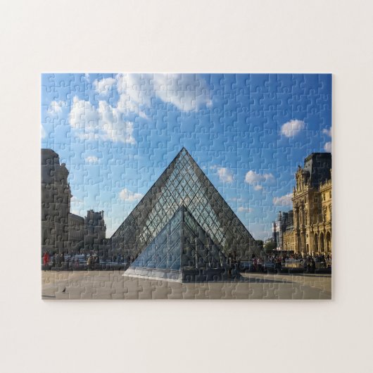 Louvre Paris. Puzzle (Horizontal)