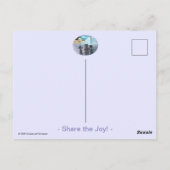 Louvre Post Card (optionale Umschlag) Postkarte (Rückseite)