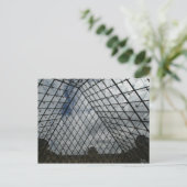 Louvre Postcard Postkarte (Stehend Vorderseite)