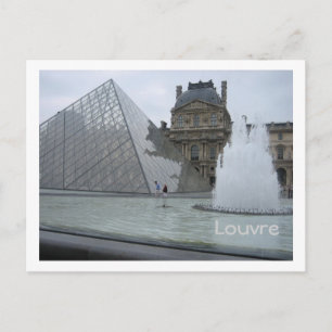 Louvre Postkarte