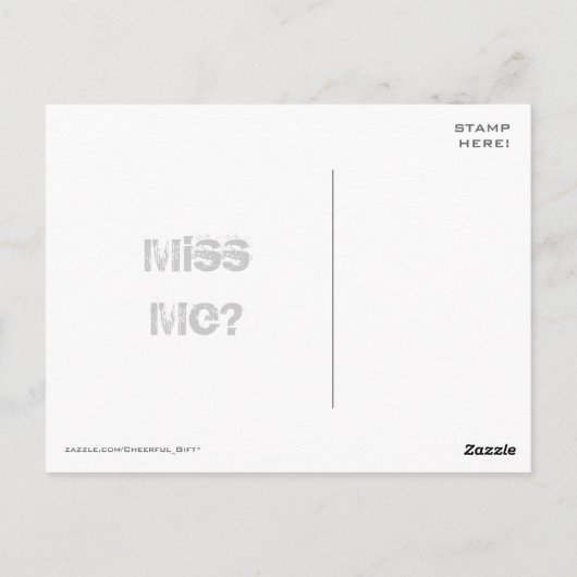 Louvre!! Postkarte (Rückseite)