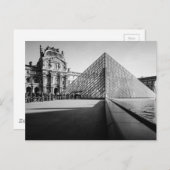 Louvre Pyramid 2 Postkarte (Vorne/Hinten)
