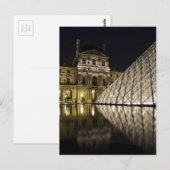 Louvre Pyramid 3 Postkarte (Vorne/Hinten)