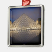 Louvre Pyramid vom Architekten I.M. Pei Silbernes Ornament (Links)