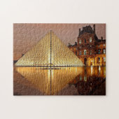 Louvre Pyramide Museum Paris Puzzle (Horizontal)