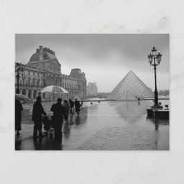 Louvre Romantik schön Postkarte