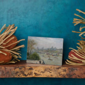 Louvre, Spring Camille Pissarro Fotoplatte (Seite)