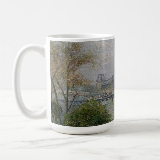 Louvre, Spring Camille Pissarro Kaffeetasse (Links)
