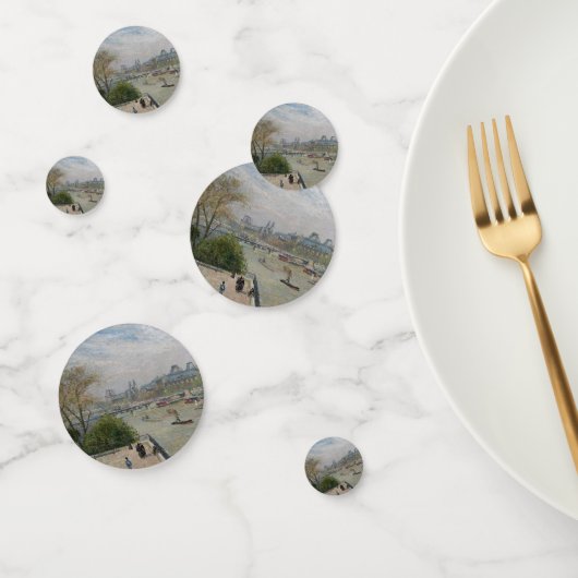 Louvre, Spring Camille Pissarro Konfetti (Gruppe)