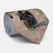 Louvre, Spring Camille Pissarro Krawatte (Gerollt)