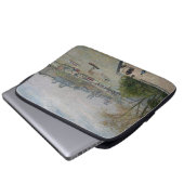 Louvre, Spring Camille Pissarro Laptopschutzhülle (Vorne Knopf)