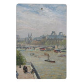 Louvre, Spring Camille Pissarro Mini Klemmbrett (Rückseite)