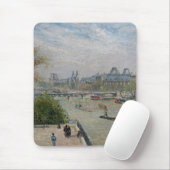 Louvre, Spring Camille Pissarro Mousepad (Mit Mouse)