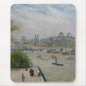 Louvre, Spring Camille Pissarro Mousepad (Vorne)