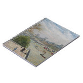 Louvre, Spring Camille Pissarro Notizblock (Linke Seite)