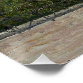 Louvre, Spring Camille Pissarro Poster (Ecke)