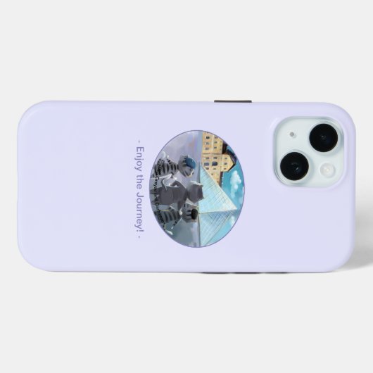 Louvre Tough Case - Genießen (Verschiedene) (Rückseite (Horizontal))