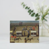 Louvre und Uni des Quatre Nations Postkarte (Stehend Vorderseite)