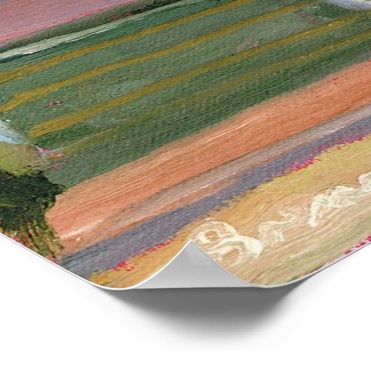 Louys Backyard Prints Poster (Ecke)