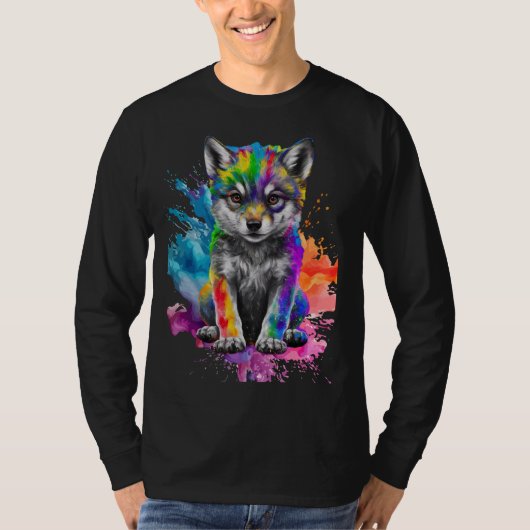 Lovable Baby Lycan Wolf T - Shirt (Vorderseite)