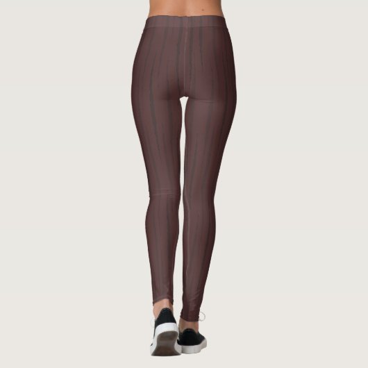 Lovable Bordeaux Bio Unique Flames Leggings (Rückseite)