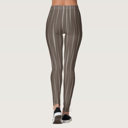 Lovable Brown Bio Unique Flames Leggings (Rückseite)