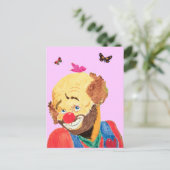 Lovable Clown Postcard Postkarte (Stehend Vorderseite)