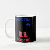Lovable Cowboy Cat, Rootin Tootin Cat Kaffeetasse (Links)