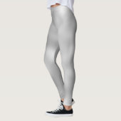 Lovable Grey Classic Shaded White Leggings (Links)