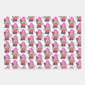 Lovable Valentine Gnomes Geschenkpapier Set (Vorderseite 2)