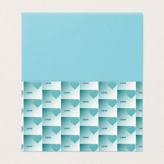 Love. (Außenseite Aufgefaltet)