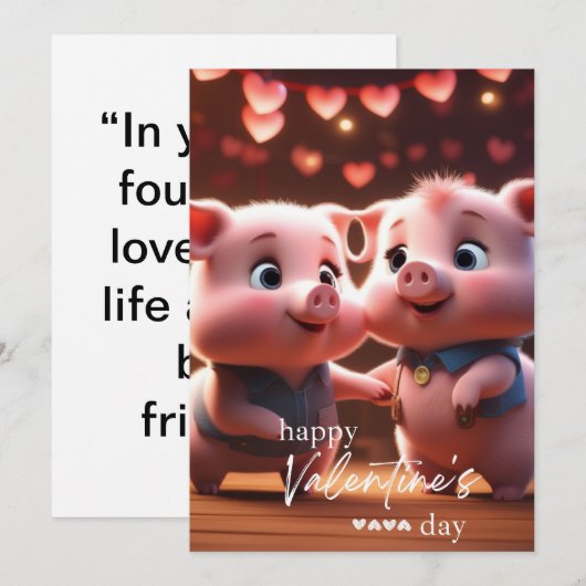 love31 feiertagskarte (Vorne/Hinten)