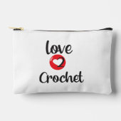 Love 2 Crochet Zubehörtasche (Vorderseite)