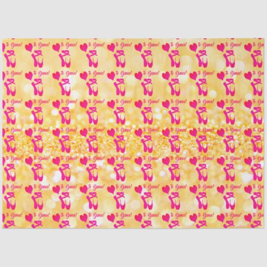 Love 2 Dance Seidenpapier (Vorderseite)