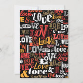 Love 2 dankeskarte (Vorderseite)