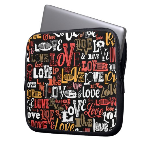 Love 2 laptopschutzhülle (Vorderseite Links)