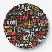 Love 2 pappteller (Vorderseite)