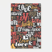 Love 2 post-it klebezettel (Vorderseite)