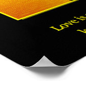 Love 2 poster (Ecke)