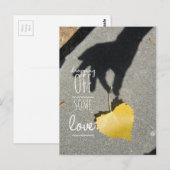 Love 2 postkarte (Vorne/Hinten)