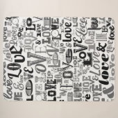 Love 3 sherpadecke (Vorderseite (Horizontal))