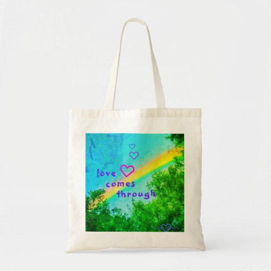 LOVE<3 TASCHE DES REGENBOGEN-VERDE (Vorne)