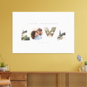 Love 4 Foto modern personalised gift canva Leinwanddruck (Insitu (Wohnzimmer))