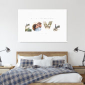 Love 4 Foto modern personalised gift canva Leinwanddruck (Insitu (Schlafzimmer))