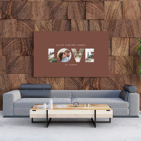 Love 4 Foto modern personalised gift canva