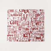 Love 6 wandteppich (Vorderseite (Horizontal))