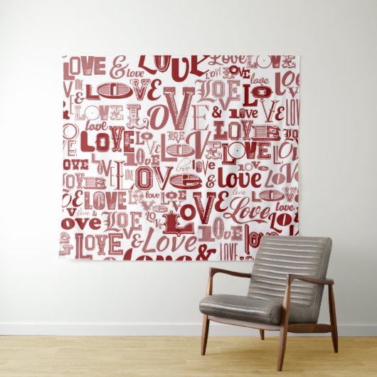 Love 6 wandteppich (Beispiel (Horizontal))