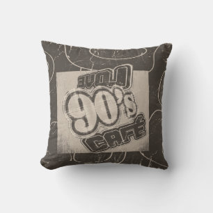 Love 90's Cafe Vintage - Kissen